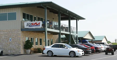 MotorSport Ranch main clubhouse in Cresson